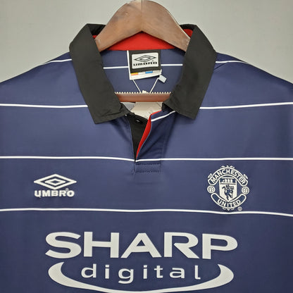 Camiseta Manchester United Ii 99/00 Hombre (Retro) - Versión Hincha