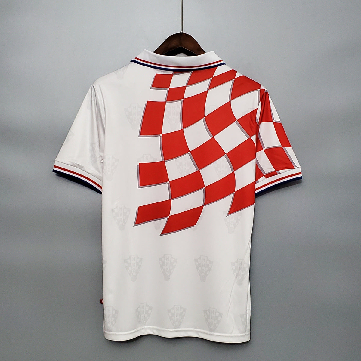 Camiseta Croacia Visitante 1998 Hombre (Retro) - Versión Hincha