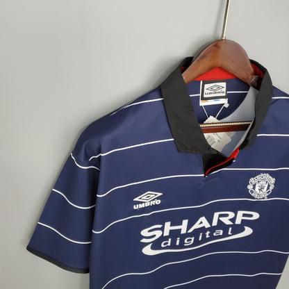 Camiseta Manchester United Ii 99/00 Hombre (Retro) - Versión Hincha