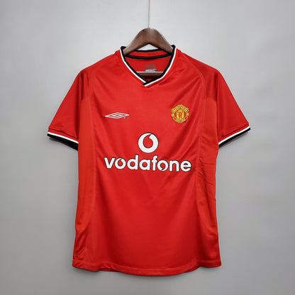 Camiseta Manchester United I 00/01 Hombre (Retro) - Versión Hincha