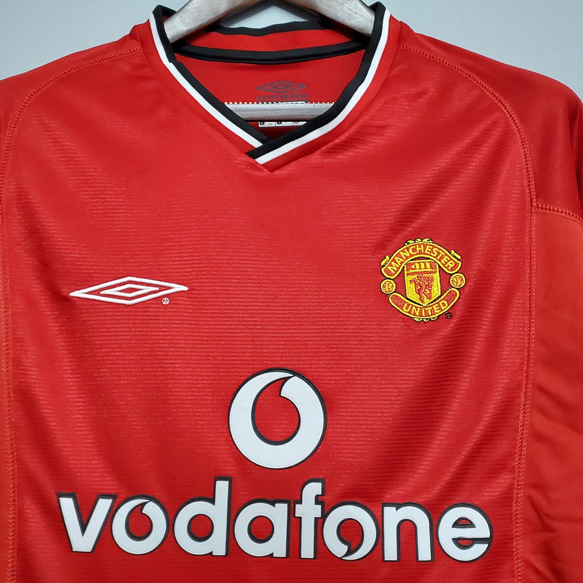 Camiseta Manchester United I 00/01 Hombre (Retro) - Versión Hincha
