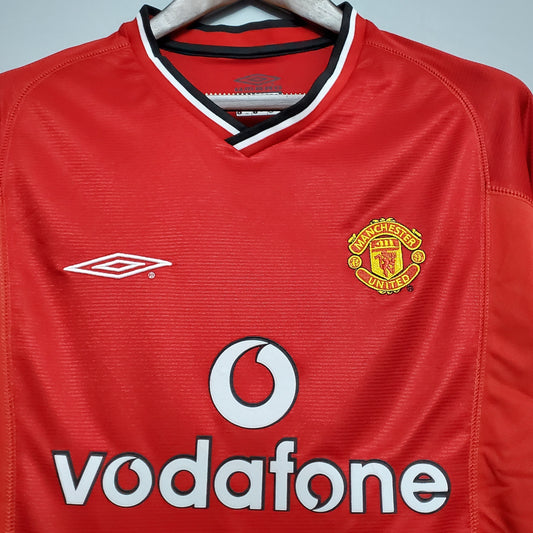 Camiseta Manchester United I 00/01 Hombre (Retro) - Versión Hincha