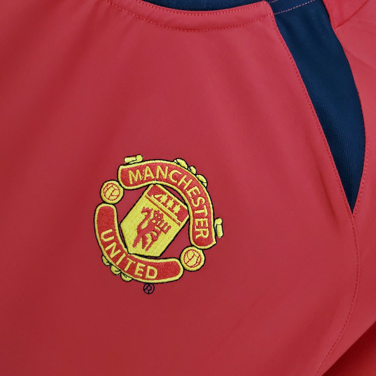 Camiseta Manchester United I 02/04 Hombre (Retro) - Versión Hincha