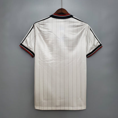 Camiseta Manchester United Visitante 1983 Hombre (Retro) - Versión Hincha
