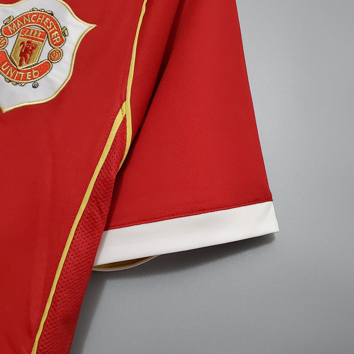 Camiseta Manchester United I 06/07 Hombre (Retro) - Versión Hincha