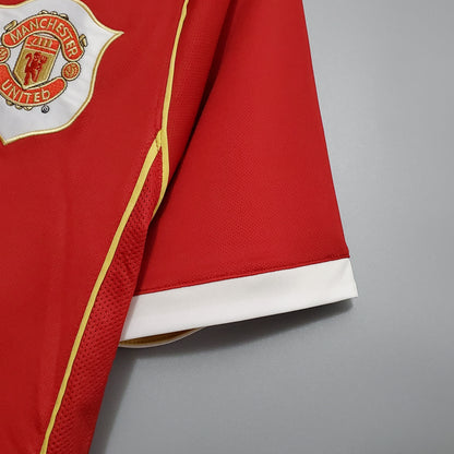 Camiseta Manchester United I 06/07 Hombre (Retro) - Versión Hincha