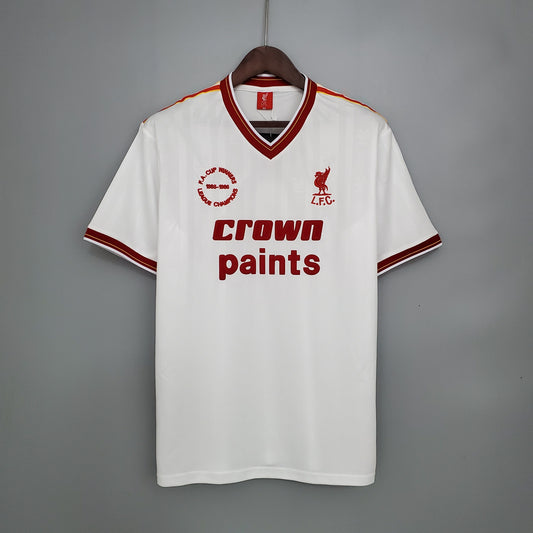 Camiseta Liverpool Visitante 1985 Hombre (Retro) - Versión Hincha