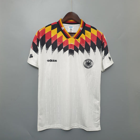 Camiseta Alemania Local 1994 Hombre (Retro) - Versión Hincha