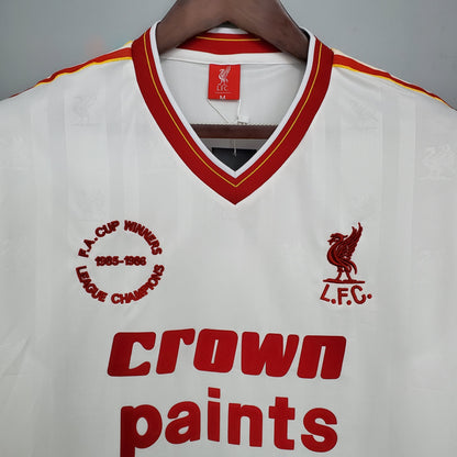Camiseta Liverpool Visitante 1985 Hombre (Retro) - Versión Hincha