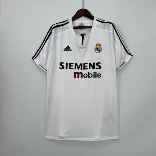 Camiseta Real Madrid I 03/04 Hombre (Retro) - Versión Hincha