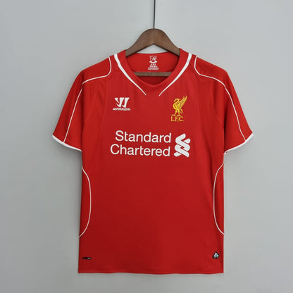 Camiseta Liverpool I 14/15 Hombre (Retro) - Versión Hincha