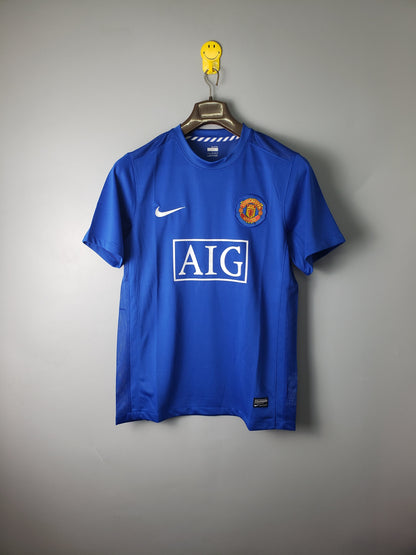 Camiseta Manchester United Ii 07/08 Hombre (Retro) - Versión Hincha