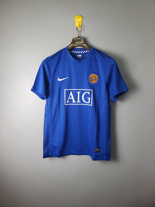 Camiseta Manchester United Ii 07/08 Hombre (Retro) - Versión Hincha