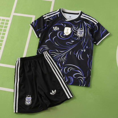 Conjunto Infantil Visitante Argentina Mundial 2026