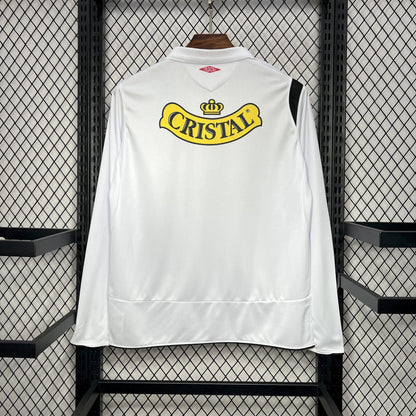Camiseta Colo-Colo Local 2006 Hombre (Retro Manga Larga) - Versión Hincha