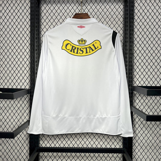 Camiseta Colo-Colo Local 2006 Hombre (Retro Manga Larga) - Versión Hincha
