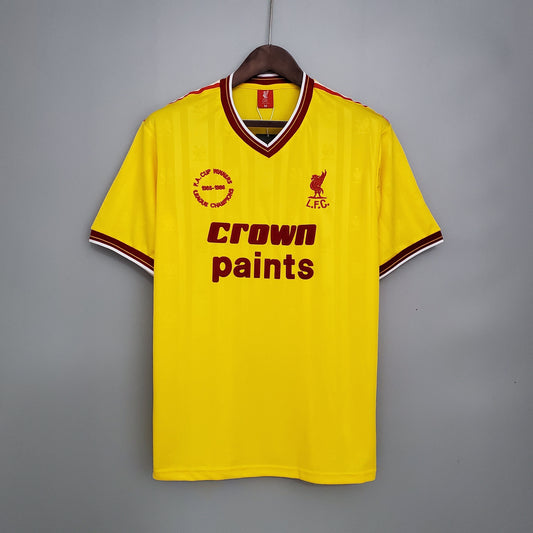 Camiseta Liverpool Tercera 1985 Hombre (Retro) - Versión Hincha