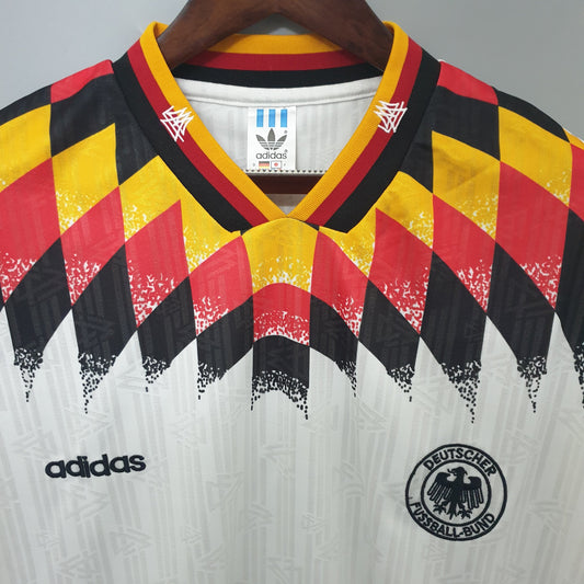 Camiseta Alemania Local 1994 Hombre (Retro) - Versión Hincha