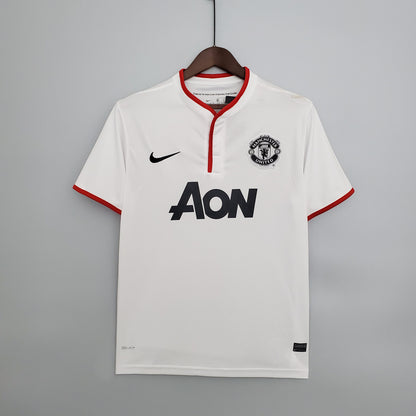 Camiseta Manchester United Ii 13/14 Hombre (Retro) - Versión Hincha