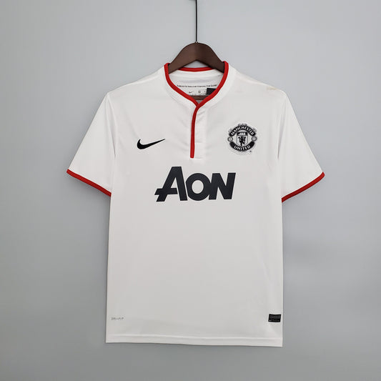 Camiseta Manchester United Ii 13/14 Hombre (Retro) - Versión Hincha