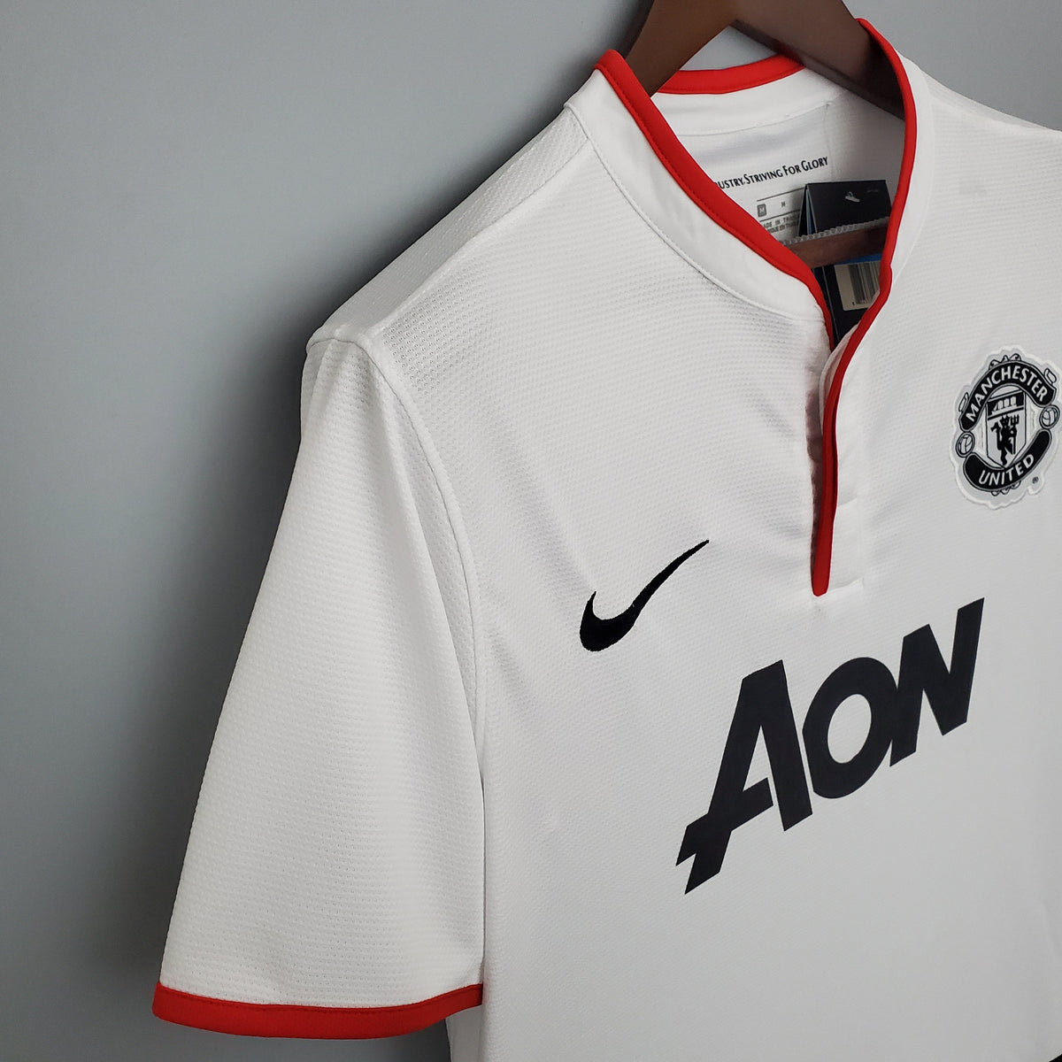 Camiseta Manchester United Ii 13/14 Hombre (Retro) - Versión Hincha