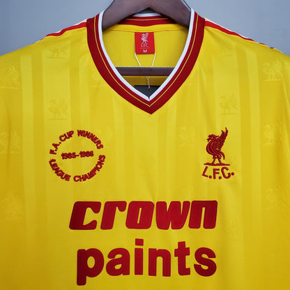 Camiseta Liverpool Tercera 1985 Hombre (Retro) - Versión Hincha