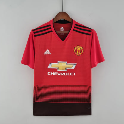 Camiseta Manchester United I 18/19 Hombre (Retro) - Versión Hincha