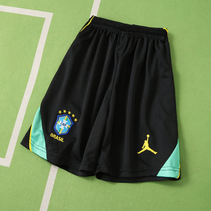 Conjunto Infantil Visitante Brasil Mundial 2026