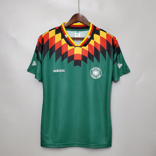 Camiseta Alemania Visitante 1994 Hombre (Retro) - Versión Hincha