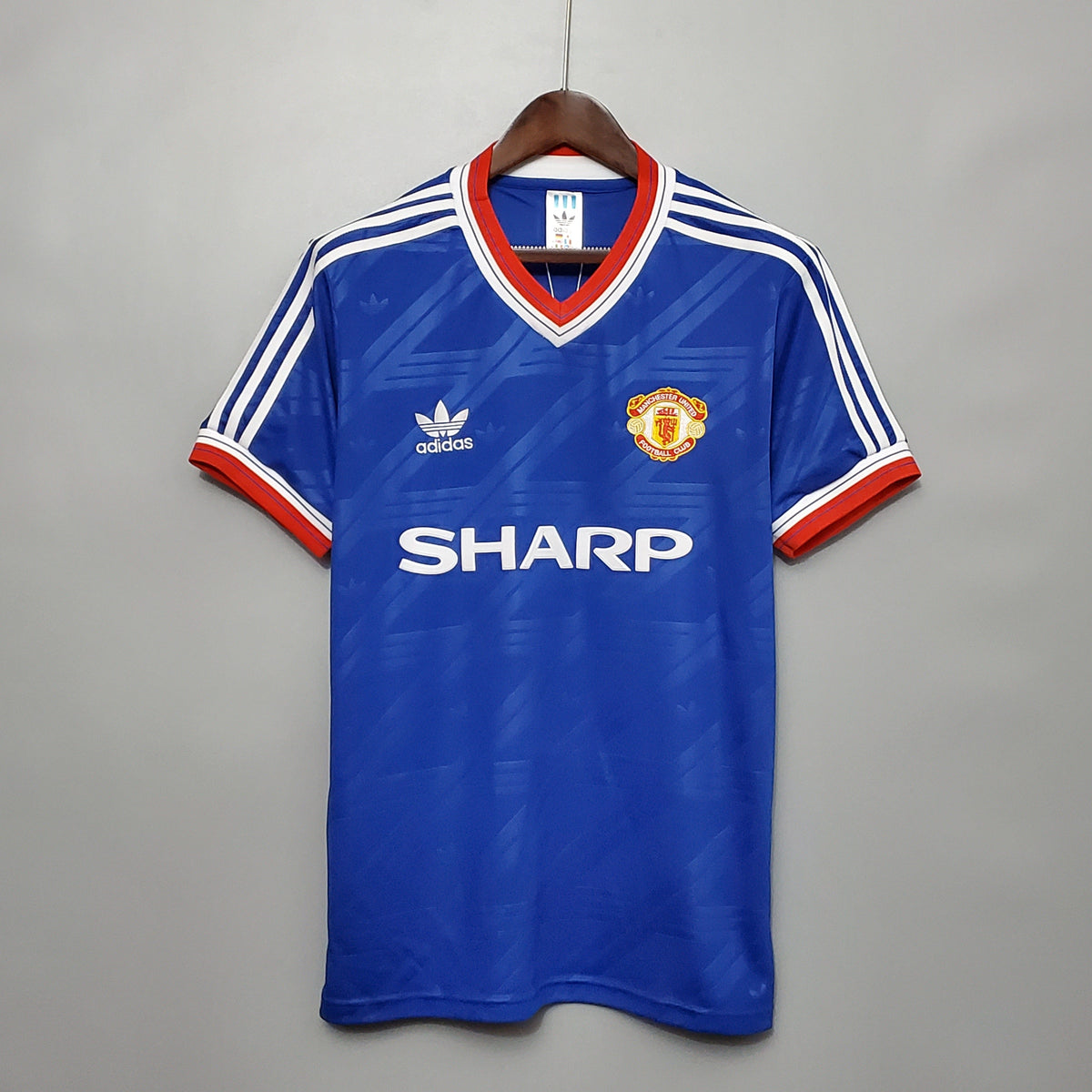 Camiseta Manchester United I 86/88 Hombre (Retro) - Versión Hincha