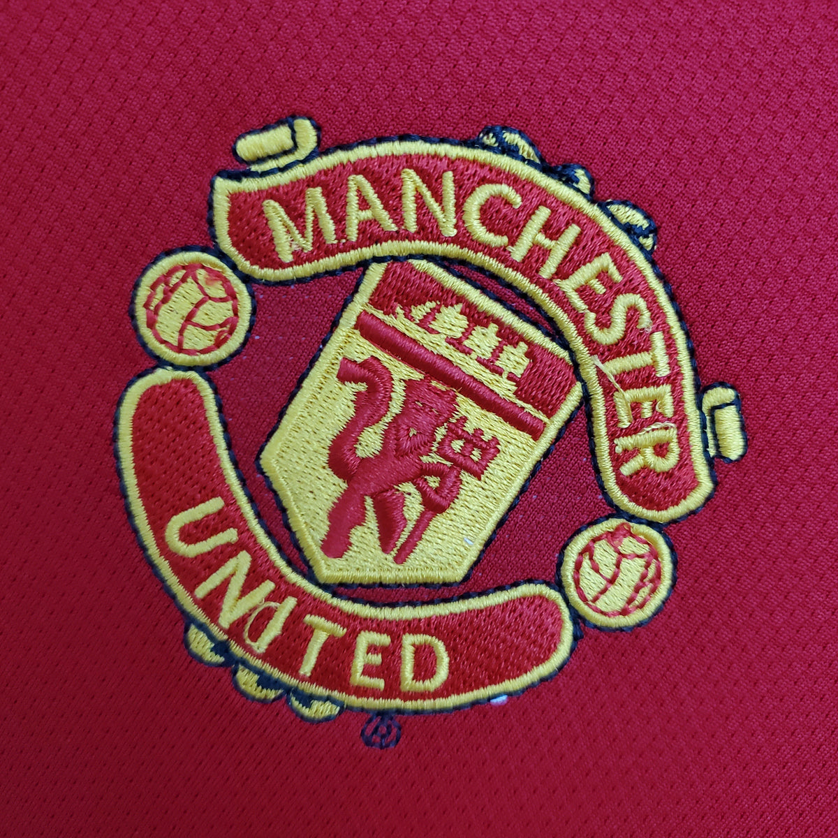 Camiseta Manchester United I 04/05 Hombre (Retro) Manga Larga - Versión Hincha