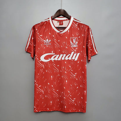 Camiseta Liverpool Local 1989 Hombre (Retro) - Versión Hincha