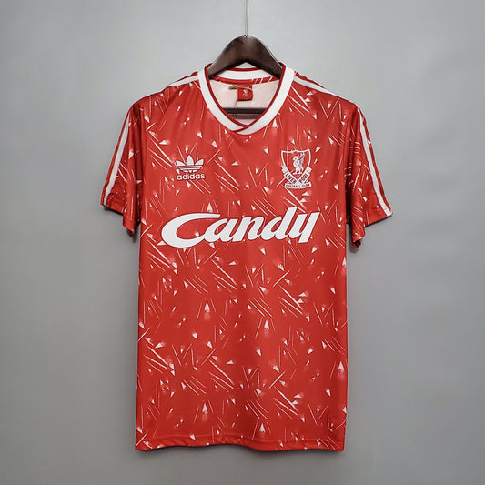 Camiseta Liverpool Local 1989 Hombre (Retro) - Versión Hincha