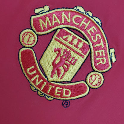 Camiseta Manchester United I 02/03 Hombre (Retro) Manga Larga - Versión Hincha