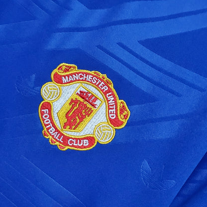 Camiseta Manchester United I 86/88 Hombre (Retro) - Versión Hincha