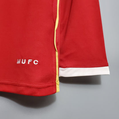 Camiseta Manchester United I 06/07 Hombre (Retro) Manga Larga - Versión Hincha