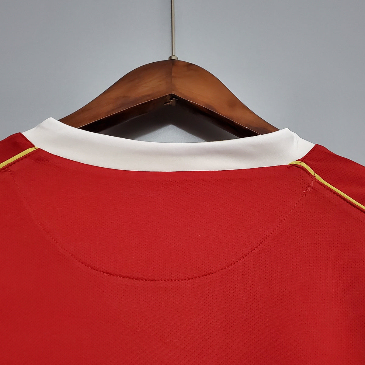 Camiseta Manchester United I 06/07 Hombre (Retro) Manga Larga - Versión Hincha