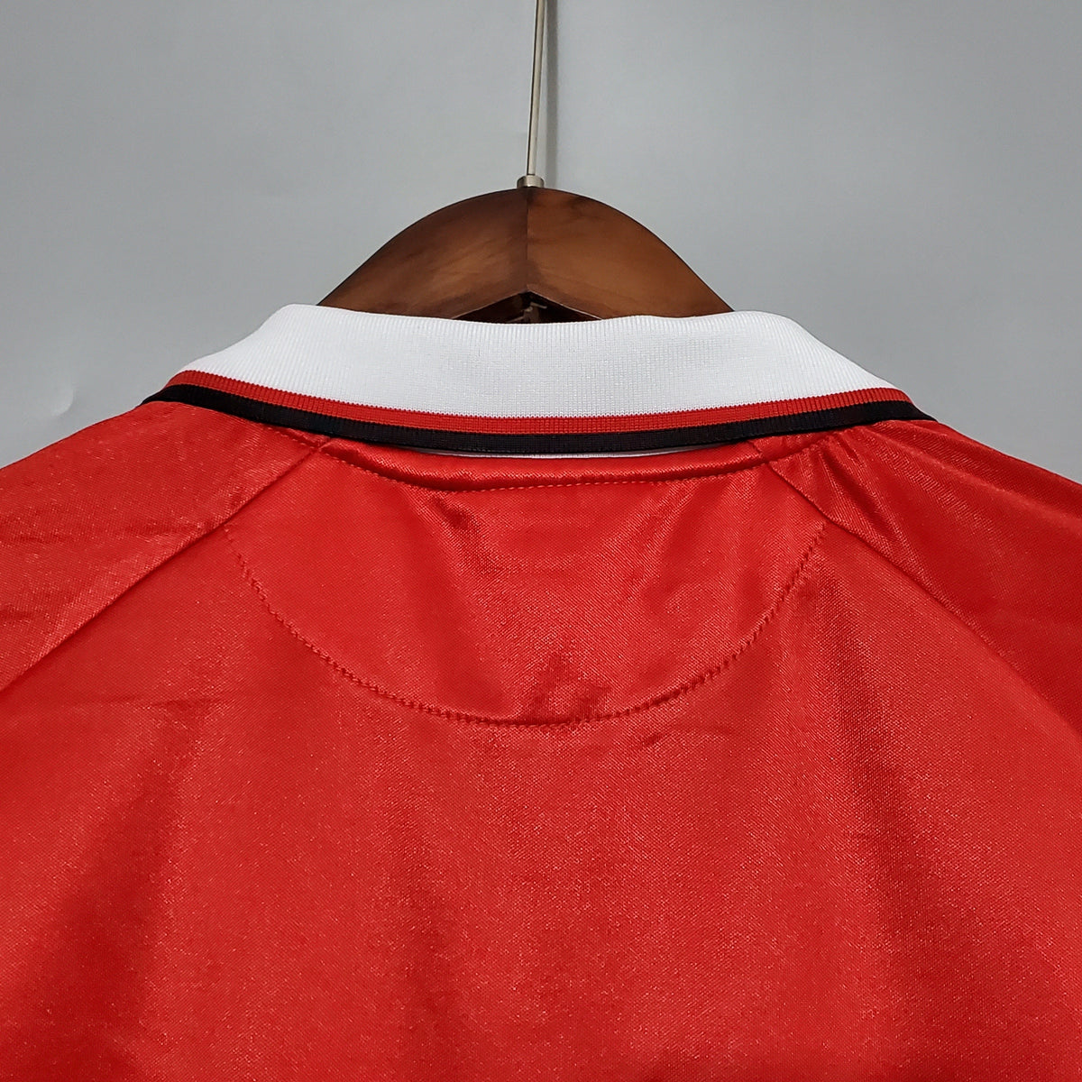 Camiseta Manchester United I 99/00 Hombre (Retro) Manga Larga - Versión Hincha