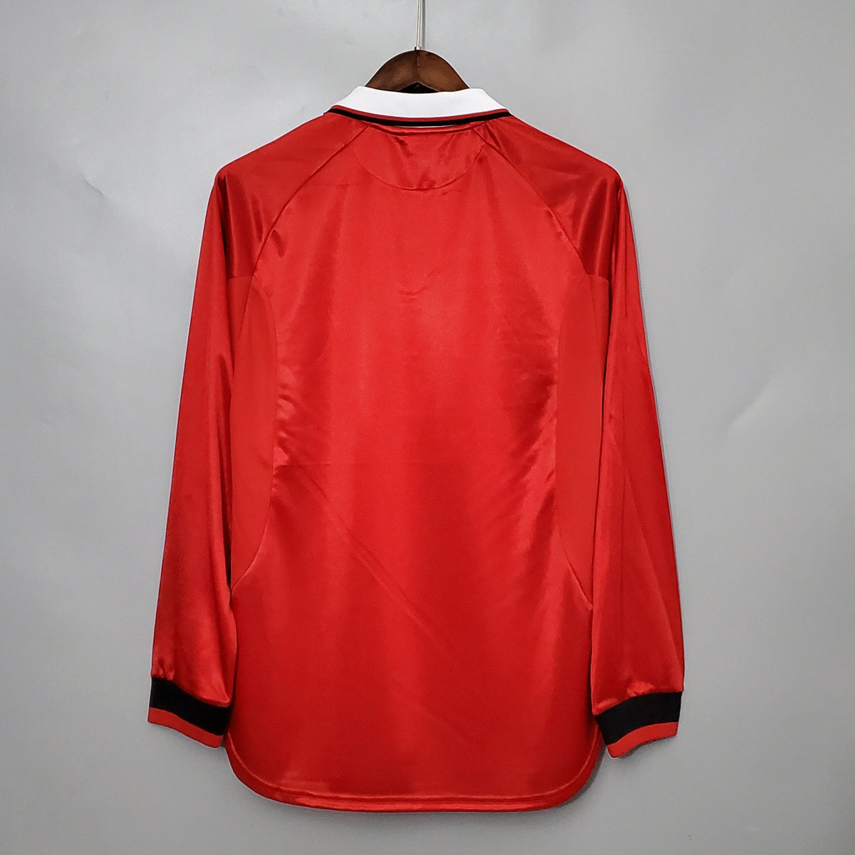 Camiseta Manchester United I 99/00 Hombre (Retro) Manga Larga - Versión Hincha