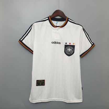 Camiseta Alemania Local 1996 Hombre (Retro) - Versión Hincha
