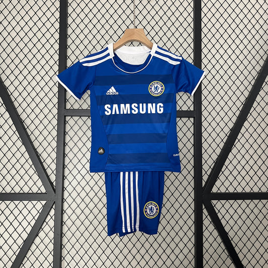 Conjunto Infantil Chelsea Champhions League Local 2012 Conjunto Infantil (Retro)