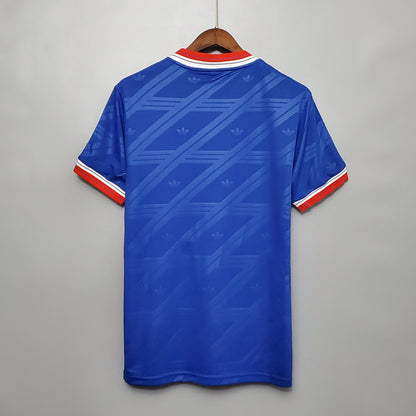 Camiseta Manchester United I 86/88 Hombre (Retro) - Versión Hincha