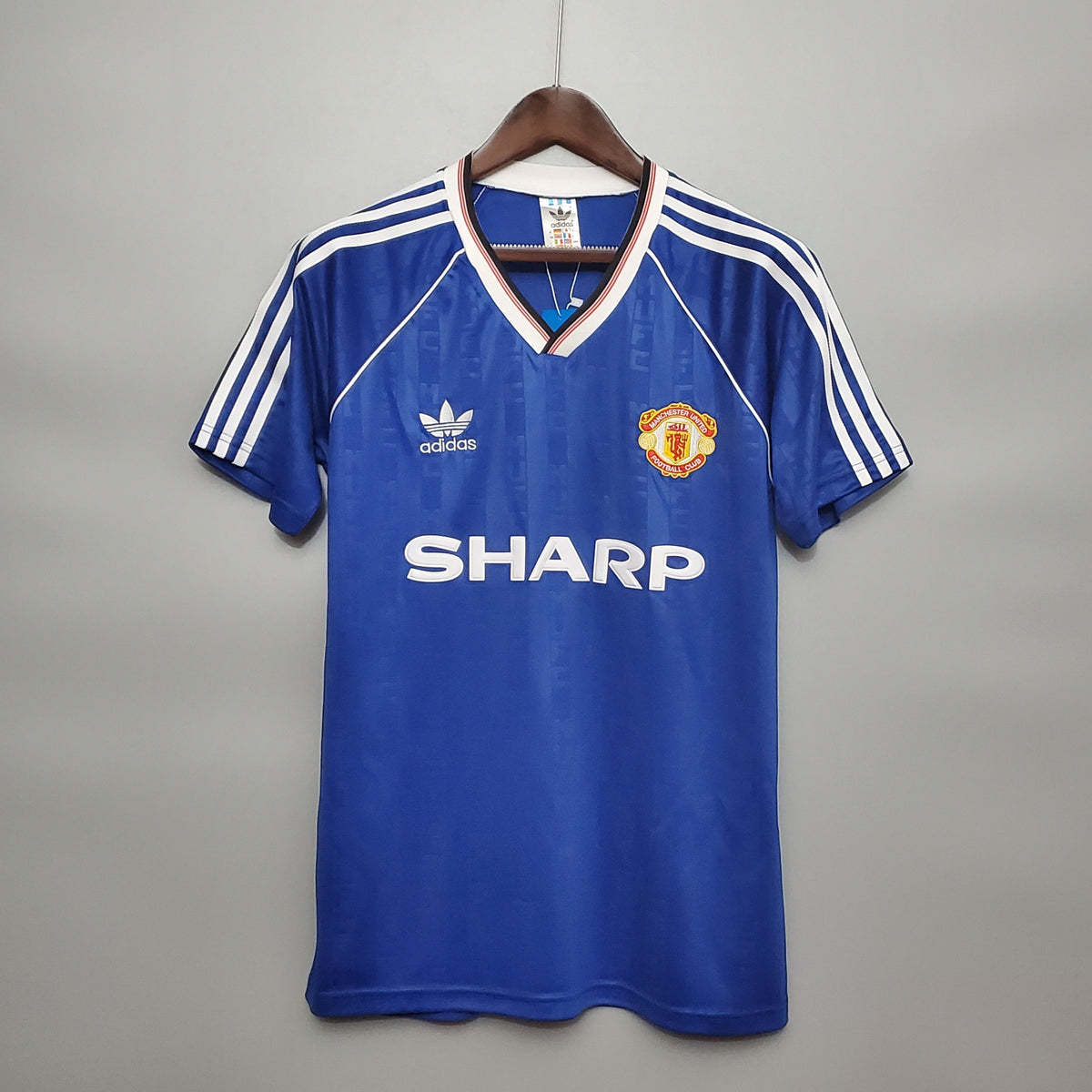 Camiseta Manchester United I 88/90 Hombre (Retro) - Versión Hincha