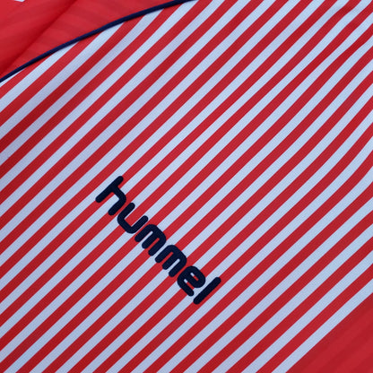 Camiseta Dinamarca I 86/87 Hombre (Retro) - Versión Hincha