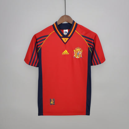 Camiseta España I 98 Hombre (Retro) - Versión Hincha