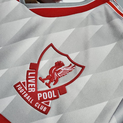 Camiseta Liverpool Visitante 1989 Hombre (Retro) - Versión Hincha