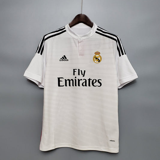 Camiseta Real Madrid I 14/15 Hombre (Retro) - Versión Hincha