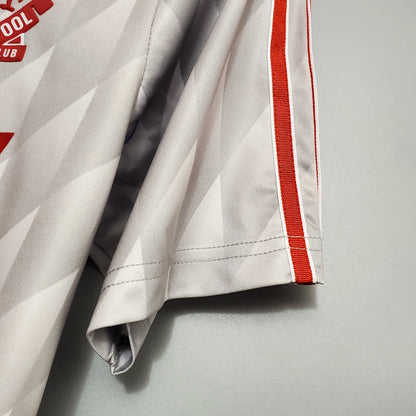 Camiseta Liverpool Visitante 1989 Hombre (Retro) - Versión Hincha