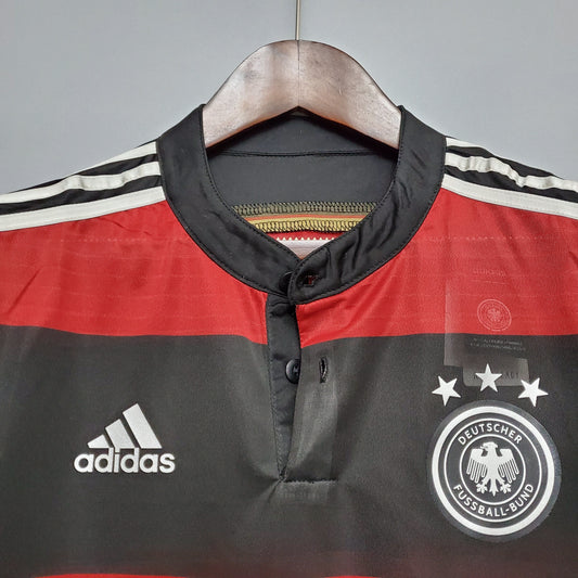 Camiseta Alemania Visitante 2014 Hombre (Retro) - Versión Hincha