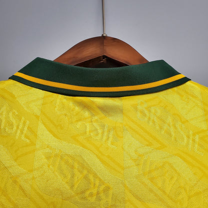 Camiseta Brasil I 91/93 Hombre (Retro) - Versión Hincha